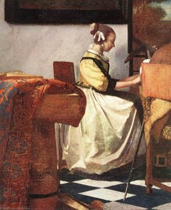 Koncert (detalje) — Johannes Vermeer