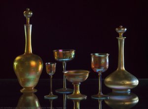 Table Set — Studio Of Louis Comfort Tiffany