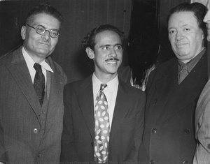 José Clemente Orozco, Leo Matiz And Diego Rivera — Λεονέτ Μάτιζ Εσπινόζα