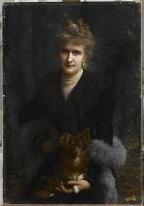 Portrait De Gabrielle D'uckermann, Mme Ernest Hebert — Ernest Hébert (antoine Auguste Ernest Hebert)