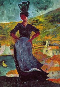 Portrait Of Hortensia, Peasant Woman Of Cadaquns, Circa 1919 — Salvador Dalí