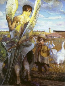 Angel, I Will Follow You — Jacek Malczewski