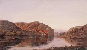 Morning At Ny Hellesund, Southern Norway — Amaldus Nielsen