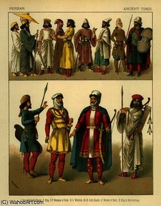 Persian Costumes — Albert Kretschmer