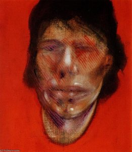 3 Studies For A Portrait Of Mick Jagger, Right — Francis Bacon