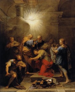 Ananias Restoring The Sight Of St Paul — Jean Ii Restout
