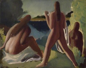 Bathers — Bernard Meninsky