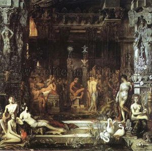 The Daughters Of Tespio — Gustave Moreau