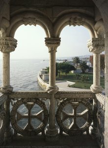Belém Tower - View Inside The Gallery Or — Francisco De Arruda