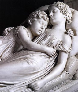 The Sleeping Children (detail) — Sir Francis Leggatt Chantrey