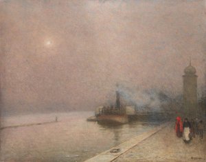 L'embankment — Jakub Schikaneder