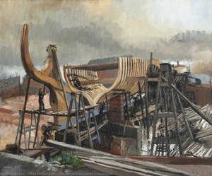 Slipway, Grimsby Docks, Lincolnshire — Albert Edward Wade