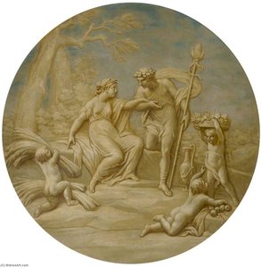 Bacchus And Ceres — Antonio Zucchi