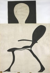 Brightly-lit Stag Chair — Joseph Beuys