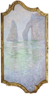 Étretat, The Rock Needle And The Porte D'aval — Claude Monet