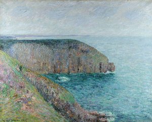 Cliffs At Cape Frehel — Gustave Loiseau