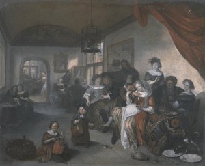 Interieur D'un Estaminet — Richard Brakenburg