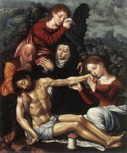 The Lamentation Of Christ — Jan Sanders Van Hemessen