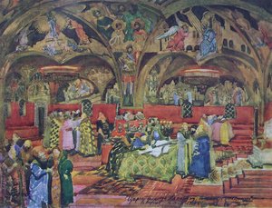 Stage Design For Mussorgsky's Opera 'boris Godunov' — Konstantin Yuon