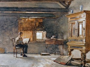 The Artist's Studio — Johan Hendrik Weissenbruch