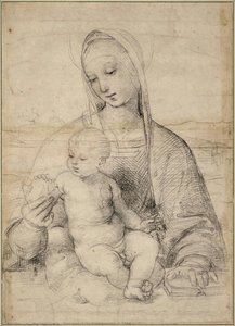 Madonna Of The Pomegranate, C. 1504 — Raphael Coxcie