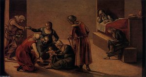 The Birth Of The Virgin — Luca Signorelli
