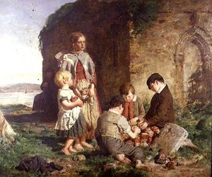 The Past And Present - — William Mctaggart