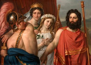 La Ira De Aquiles — Jacques-louis David
