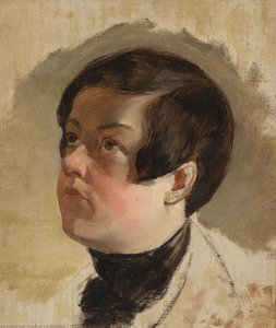 Study Of A Boy's Head — Friedrich Ritter Von Amerling