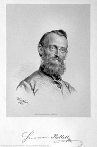 Hermann Rollett, Austrian Poet — Josef Kriehuber