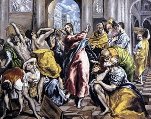 La Purification Du Temple 2 — Él Greco