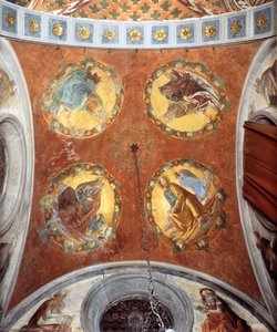 Gewölbe Der St.-fina-kapelle — Domenico Ghirlandaio