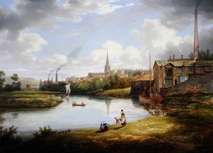 View Of Rotherham, South Yorkshire — William Cowen
