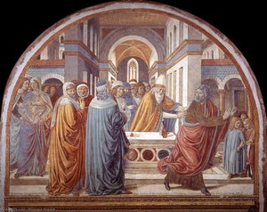 Expulsion Of Joachim From The Temple — Бензо Золотій