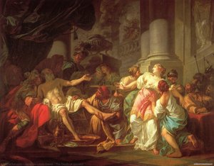 La Mort De Sénèque — Jacques-louis David