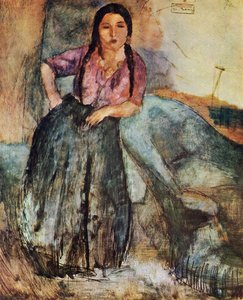 Gypsy Girl — Julius Mordecai Pincas