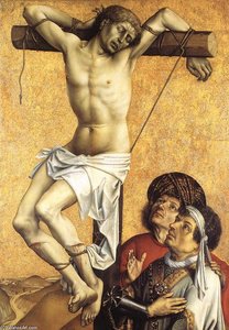 The Crucified Thief — Robert Campin (master Of Flemalle)