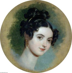 Head Of A Lady (after Thomas Lawrence) — John Wood