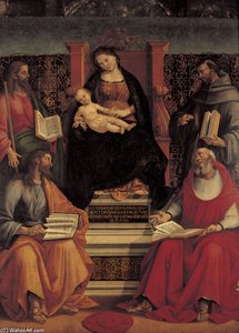 Mary W.child ^ Saints — Luca Signorelli