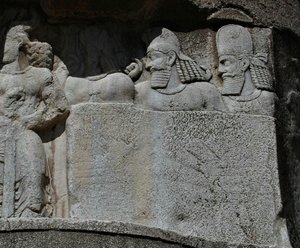 Naqsh-e Rustam, Remains Of Elamite Relief — Javier Álvarez Mon