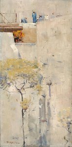 (house Builders, Cairo) — Arthur Streeton