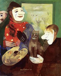 Masks And Cat — Feliš Nusbbaum