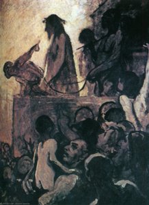 Honoré Daumier Nous Voulons Barabbas (ecce Homo) We Want Barabbas (ecce Homo) — Honoré Daumier