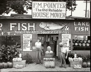 Roadside Stand, Vicinity Birmingham, Alabama — ووكر إيفانز