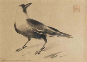 Study Of A Crow — Shilpacharya Zainul Abedin