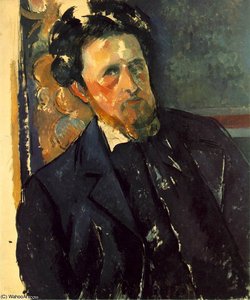 Портрет Жоахима Гаскетта, 1896 Г., Народные Галереи — Paul Cézanne