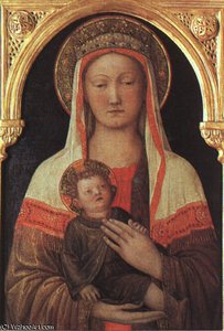 Madonna And Child, Uffizi — Jacopo Bellini