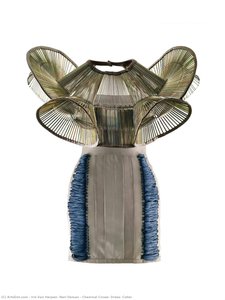 Chemical Crows, Dress, Collar — Iris Van Herpen, Neri Oxman