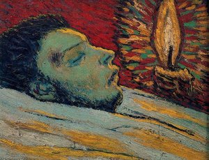 Casagemas' Død — Pablo Picasso