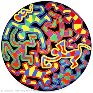 Macaco Aranha — Keith Haring